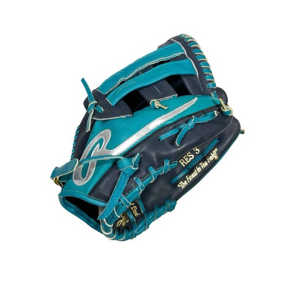 Rawlings Revolution Series RES 3 Baseball Glove Fastback Model Teal 12.5 RHT - Picture 1 of 8